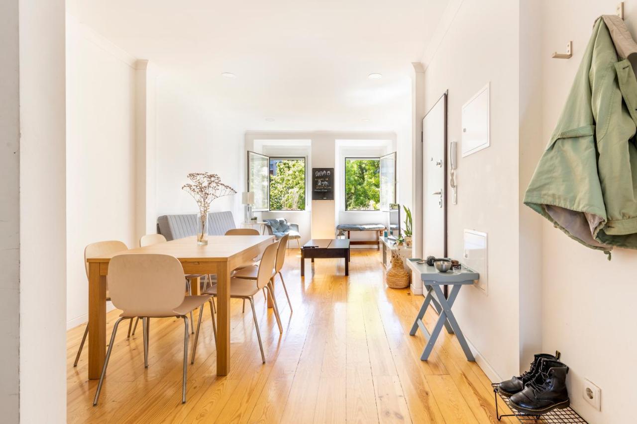 Comfy 3 Bedroom Apartment Campo De Ourique Lissabon Exterior foto