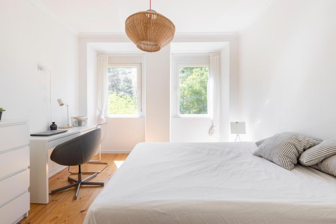 Comfy 3 Bedroom Apartment Campo De Ourique Lissabon Exterior foto