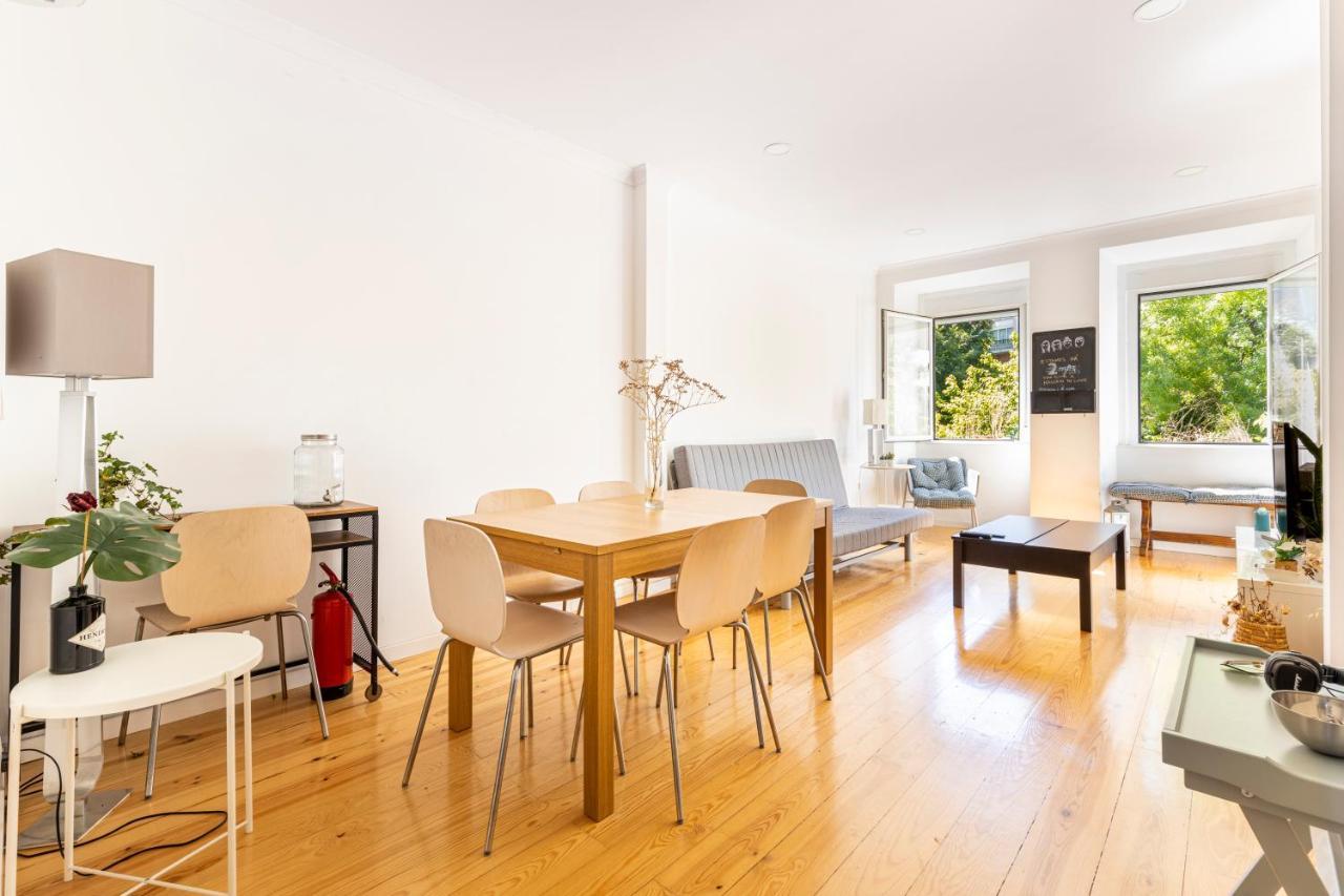 Comfy 3 Bedroom Apartment Campo De Ourique Lissabon Exterior foto